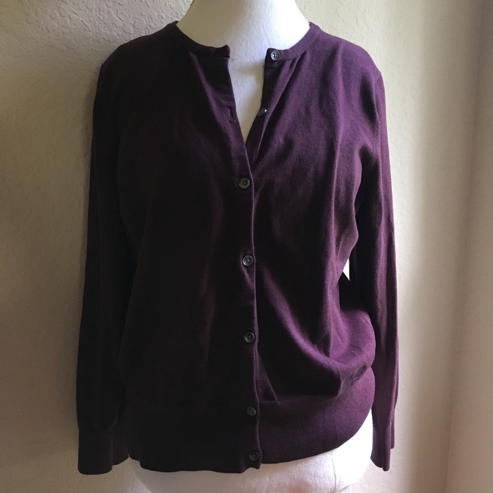 Wine colored sweater